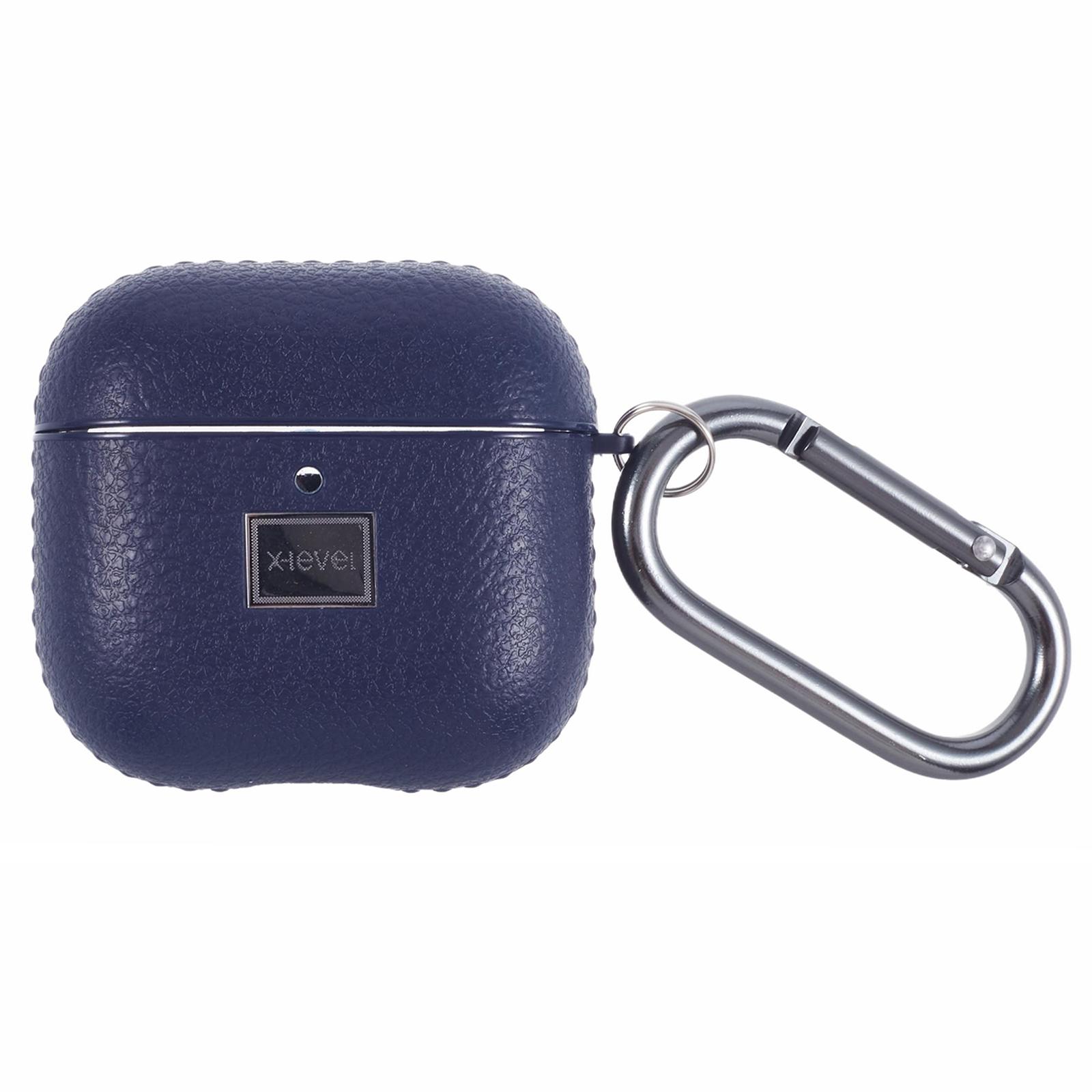X-LEVEL For AirPods 4 Earphone Case Litchi Texture PU Leather TPU Cover with Carabiner A
X-LEVEL For AirPods 4 Earphone Case Litchi Texture PU Leather TPU Cover with Carabiner A