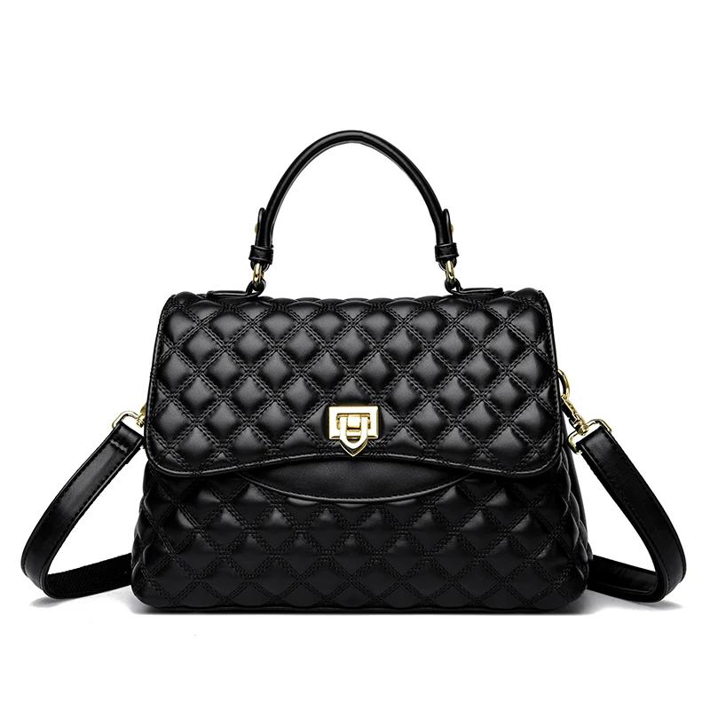 New Women s Soft Leather Shoulder Bags Multi-Layer Pockets Messenger Crossbody Bags Luxury Designer Female Handbags and Purses чёрный
New Women s Soft Leather Shoulder Bags Multi-Layer Pockets Messenger Crossbody Bags Luxury Designer Female Handbags and Purses чёрный