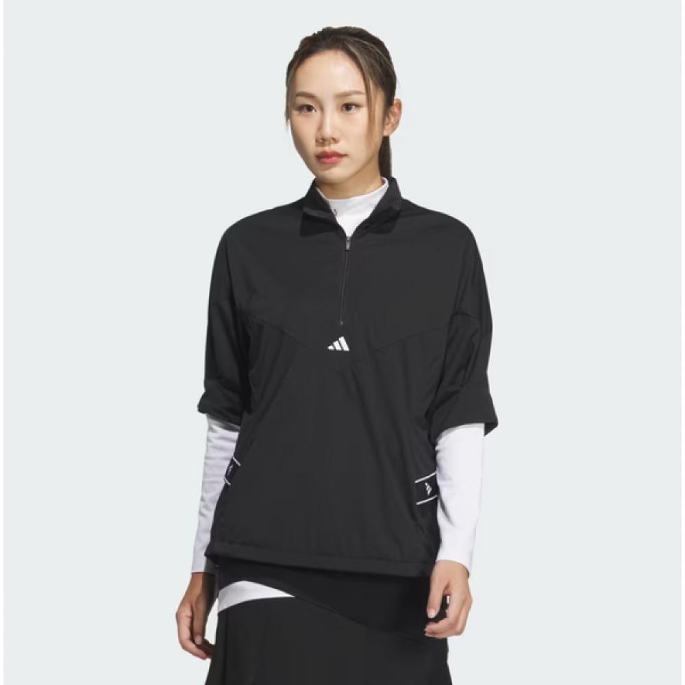 Adidas Женский ветрозащитный анорак для гольфа с коротким рукавом, готовый к ветру, на четверть молнии, с коротким рукавом Im7218 AS
Adidas Женский ветрозащитный анорак для гольфа с коротким рукавом, готовый к ветру, на четверть молнии, с коротким рукавом Im7218 AS