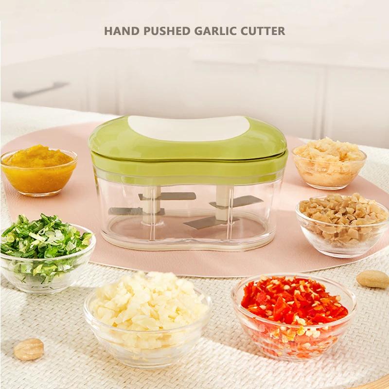 Multifunctional Hand Push Garlic Mince Machine Baby Food Supplement Vegetable and Fruit Cutter Detachable Kitchen Accessories
Multifunctional Hand Push Garlic Mince Machine Baby Food Supplement Vegetable and Fruit Cutter Detachable Kitchen Accessories
