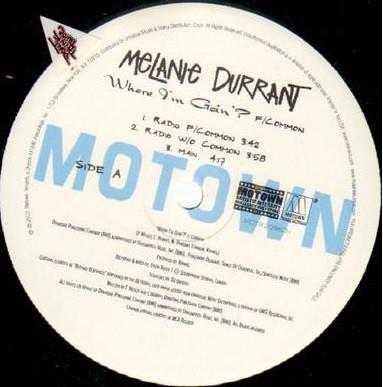 12inch Record MELANIE DURRANT - Where I m Goin MOTR209631PROMO Motown 2003 US Rap & Hip-Hop/R&B Used
12inch Record MELANIE DURRANT - Where I m Goin MOTR209631PROMO Motown 2003 US Rap & Hip-Hop/R&B Used
