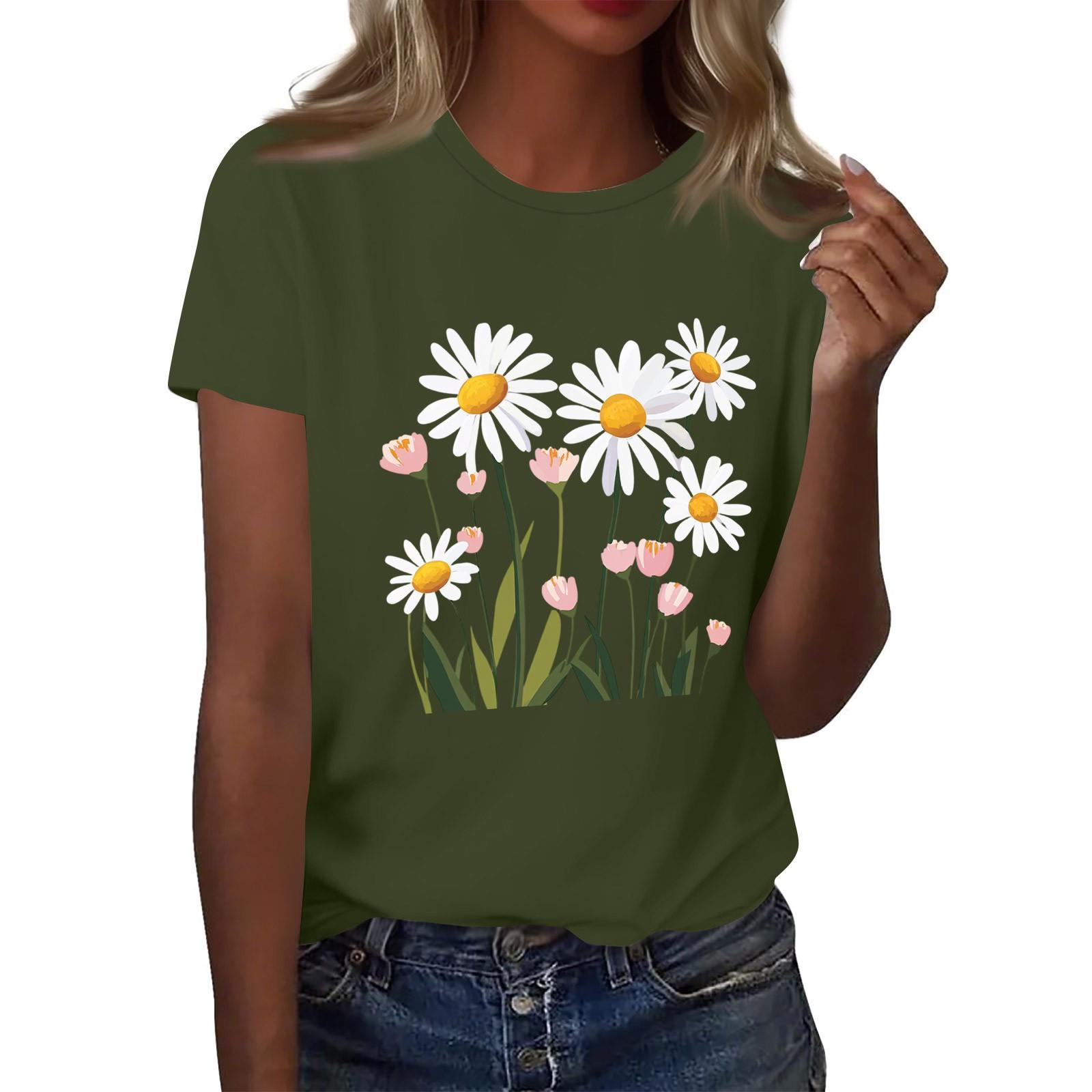 Женская мода повседневная футболка с круглым вырезом и короткими рукавами, топ, футболка, топ S
Женская мода повседневная футболка с круглым вырезом и короткими рукавами, топ, футболка, топ S