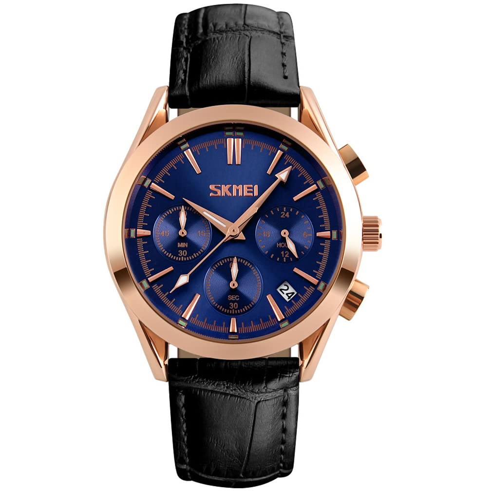 Watches for Men Black Leather Strap Arm Watch Chronograph Waterproof Brand Analog Business Stylish Casual Luminous Watch Luxury Gift Blue Watches for
Watches for Men Black Leather Strap Arm Watch Chronograph Waterproof Brand Analog Business Stylish Casual Luminous Watch Luxury Gift Blue Watches for