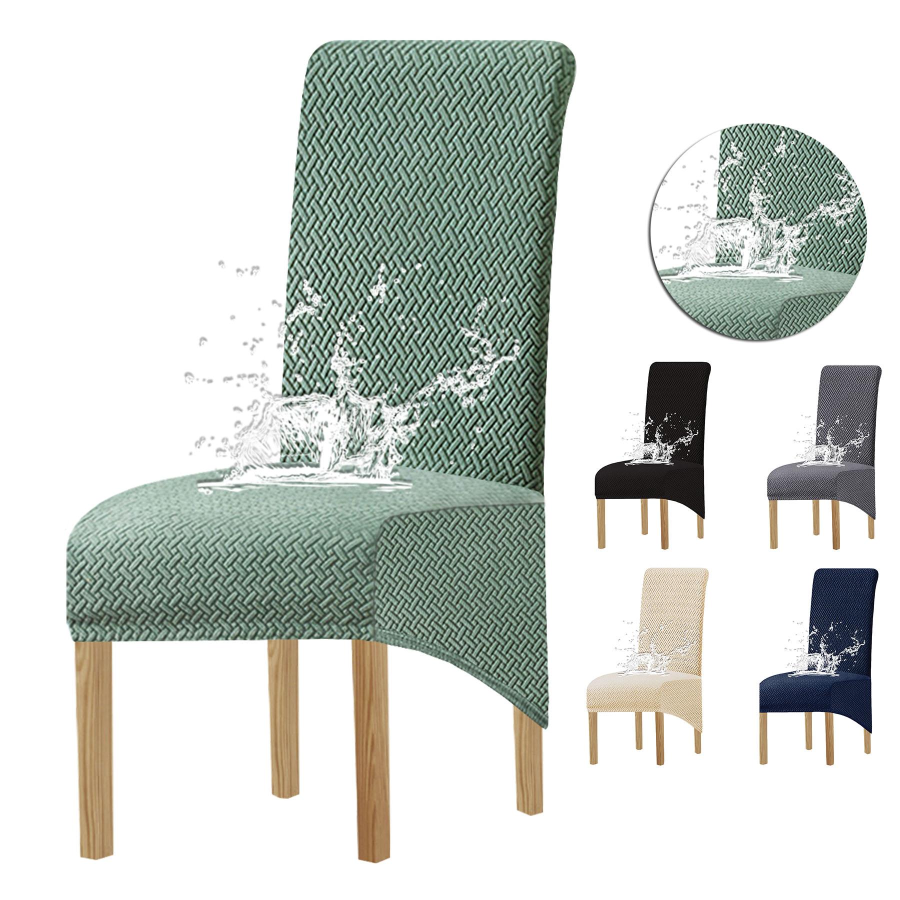 High Back Jacquard Waterproof Chair Cover Stretch Quality Chair Covers For Dining Room Wedding Hotel Banquet Washable Seat Case
High Back Jacquard Waterproof Chair Cover Stretch Quality Chair Covers For Dining Room Wedding Hotel Banquet Washable Seat Case
