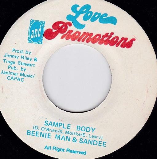 7-дюймовая пластинка BEENIE MAN & SANDEE - Sample Body НЕТ Love Promotions Ямайка Регги, Ска и Даб Б/У
7-дюймовая пластинка BEENIE MAN & SANDEE - Sample Body НЕТ Love Promotions Ямайка Регги, Ска и Даб Б/У