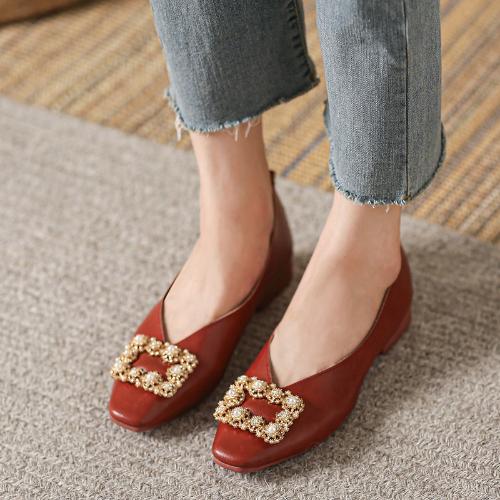 Fashion Women Doudou Shoes Spring Autumn Flat Soft Sole Non-Slip Shallow Mouth Casual Rubber Shoes Large Size Women Sneakers 33
Fashion Women Doudou Shoes Spring Autumn Flat Soft Sole Non-Slip Shallow Mouth Casual Rubber Shoes Large Size Women Sneakers 33