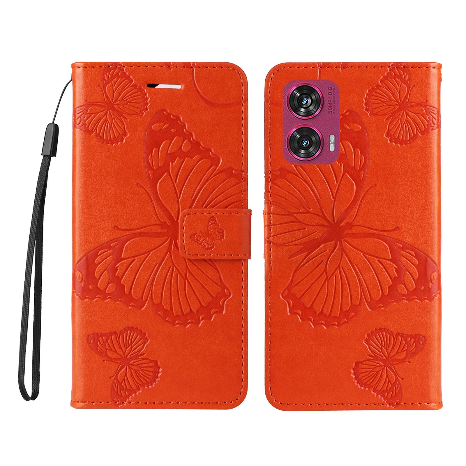 For Motorola Edge 50 Fusion 5G Wallet Case Floral Butterfly Imprinted Leather Phone Cover Stand - Green
For Motorola Edge 50 Fusion 5G Wallet Case Floral Butterfly Imprinted Leather Phone Cover Stand - Green