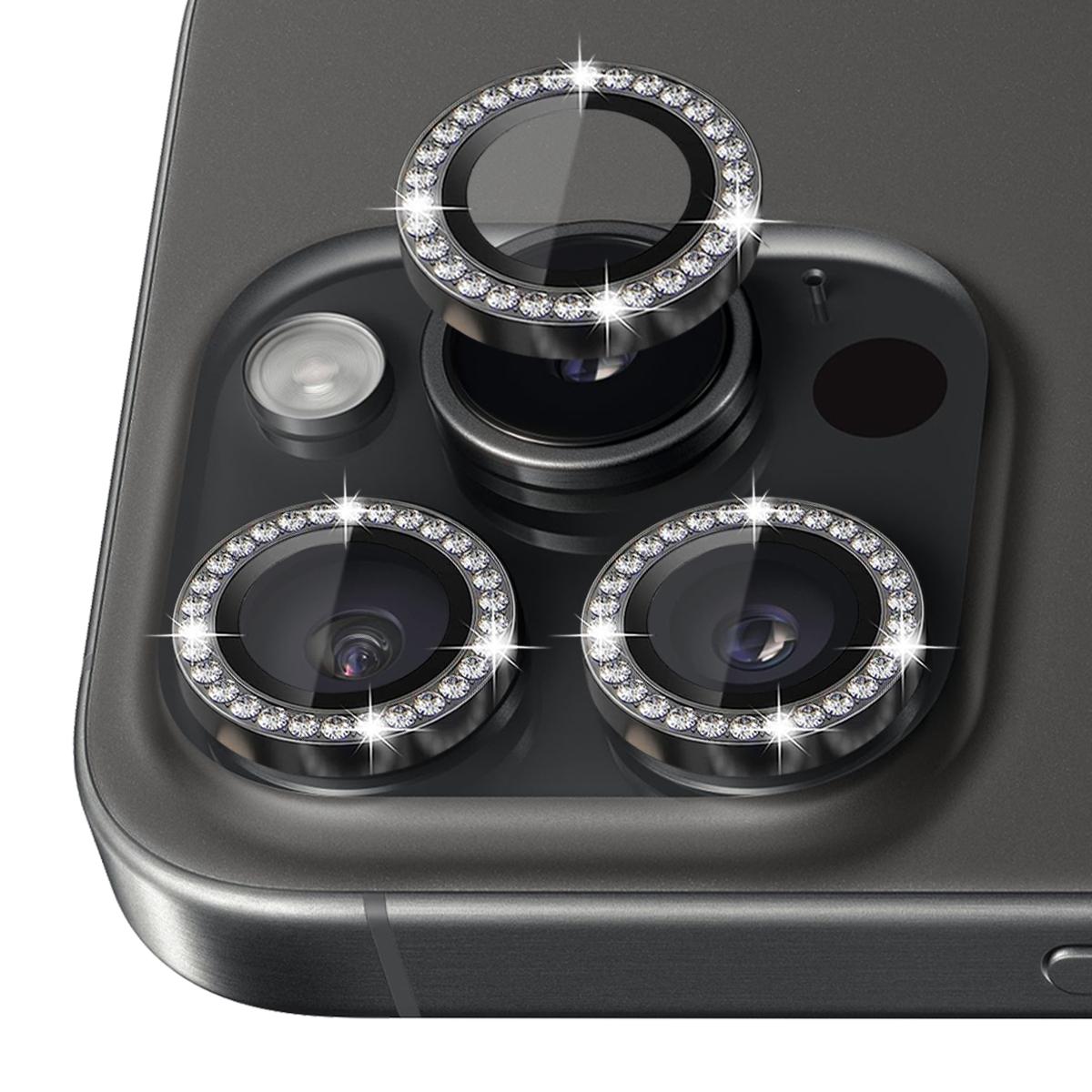 NORTHJO For iPhone 16 Pro/16 Pro Max Lens Protector Rhinestone Ring Tempered Glass Lens Film Natural
NORTHJO For iPhone 16 Pro/16 Pro Max Lens Protector Rhinestone Ring Tempered Glass Lens Film Natural