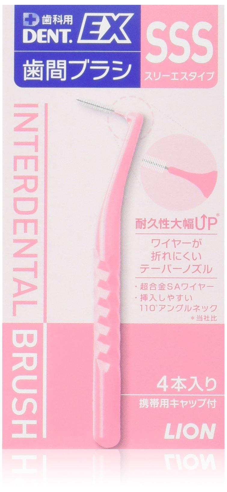 LION DENT EX Interdental Brush SSS EX Interdental 10 Set of 40 (LION DENT. Brush) Boxes,
LION DENT EX Interdental Brush SSS EX Interdental 10 Set of 40 (LION DENT. Brush) Boxes,