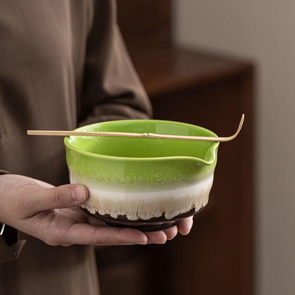 with Spout Matcha Matcha Tea Set Sifter Holder Tea Whisk New Song Dynasty Tea Making Tools 6
with Spout Matcha Matcha Tea Set Sifter Holder Tea Whisk New Song Dynasty Tea Making Tools 6