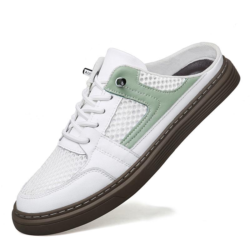 Новые дышащие полутапочки мужские мокасины мужские тапочки с выемками новые модные туфли-лодочки мужские дышащие туфли без застежек Muller 45 белый
Новые дышащие полутапочки мужские мокасины мужские тапочки с выемками новые модные туфли-лодочки мужские дышащие туфли без застежек Muller 45 белый