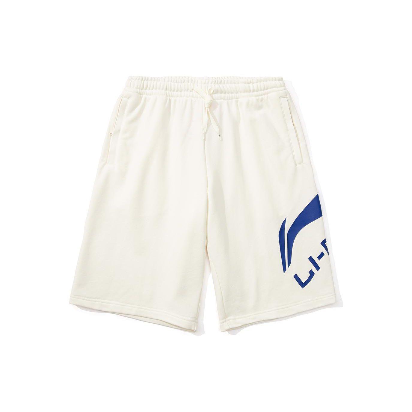 Lining Large Side Logo Print Breathable Sports Shorts Men Bottoms Mist-White AKSS953-4 L
Lining Large Side Logo Print Breathable Sports Shorts Men Bottoms Mist-White AKSS953-4 L