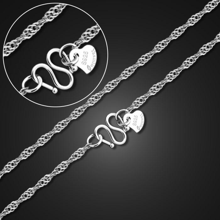 Простая цепочка с волнами воды для девочек, платиновая цепочка на ключицу, аксессуары в стиле холодного ветра, цепочка-украшение 46
Простая цепочка с волнами воды для девочек, платиновая цепочка на ключицу, аксессуары в стиле холодного ветра, цепочка-украшение 46