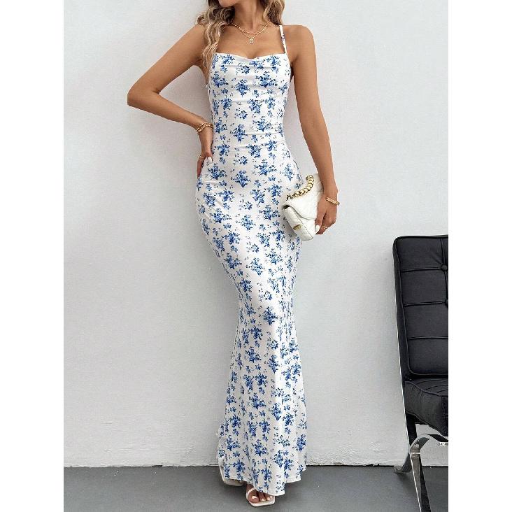 New Year Summer Vacation Beach Music Festival Commuting Work Comfortable Sexy Elegant Women S Fashion Printed Dress XL синій
New Year Summer Vacation Beach Music Festival Commuting Work Comfortable Sexy Elegant Women S Fashion Printed Dress XL синій