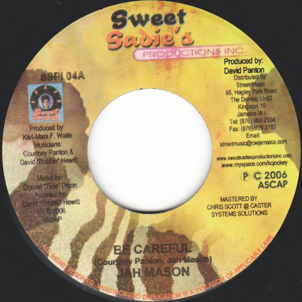 7inch Record JAH MASON / FRANKIE PAUL - Be Careful / Tease Me NONE Sweet Sadies Pr 2006 Japan Reggae, Ska & Dub Used
7inch Record JAH MASON / FRANKIE PAUL - Be Careful / Tease Me NONE Sweet Sadies Pr 2006 Japan Reggae, Ska & Dub Used