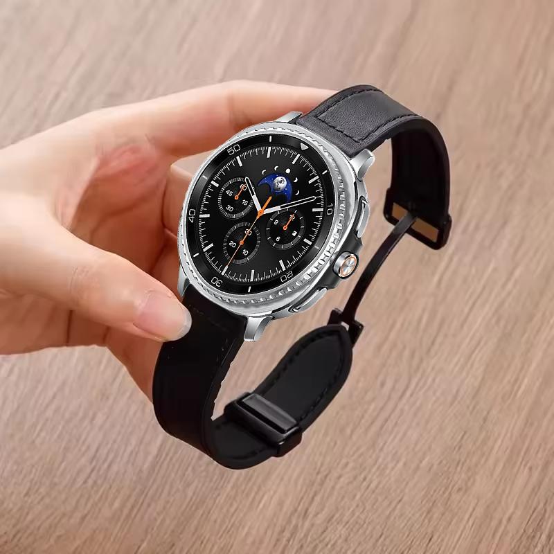 Silicone+Leather Strap for Samsung Galaxy Watch 8 44mm 40mm 8 Classic 46mm Bracelet Galaxy Watch Ultra 2026 47mm Magnetic Band Galaxy Watch 8 44mm чёрный
Silicone+Leather Strap for Samsung Galaxy Watch 8 44mm 40mm 8 Classic 46mm Bracelet Galaxy Watch Ultra 2026 47mm Magnetic Band Galaxy Watch 8 44mm чёрный