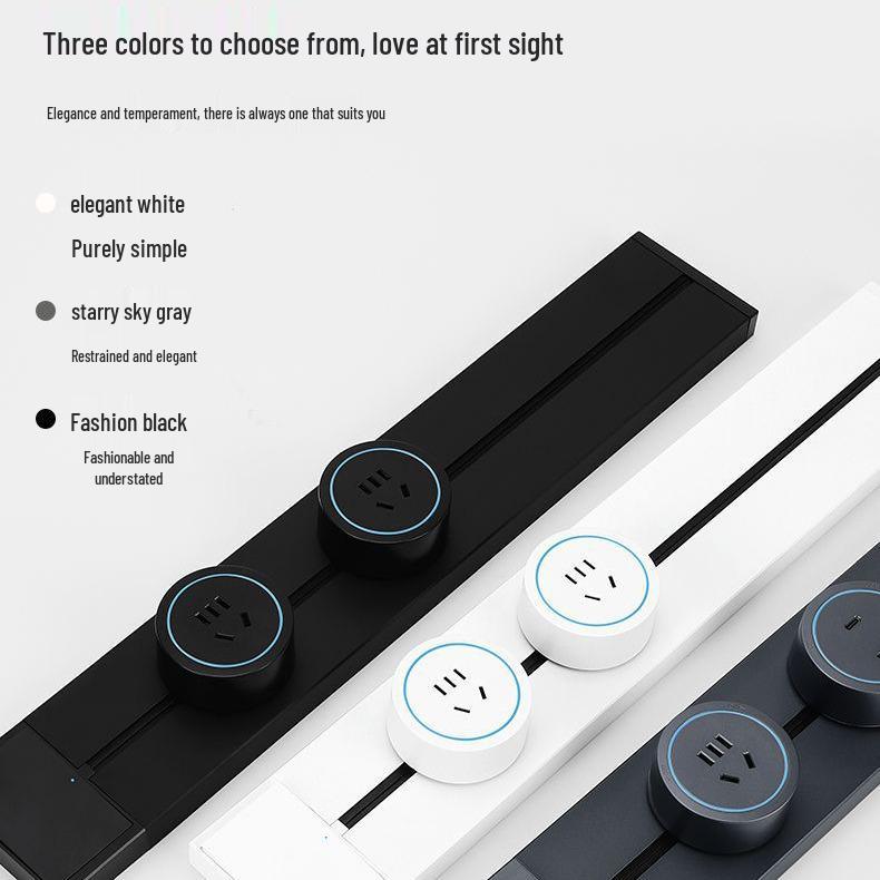 Настінний подовжувач розетки International Black з рухомою рейкою Socket Only
Настінний подовжувач розетки International Black з рухомою рейкою Socket Only