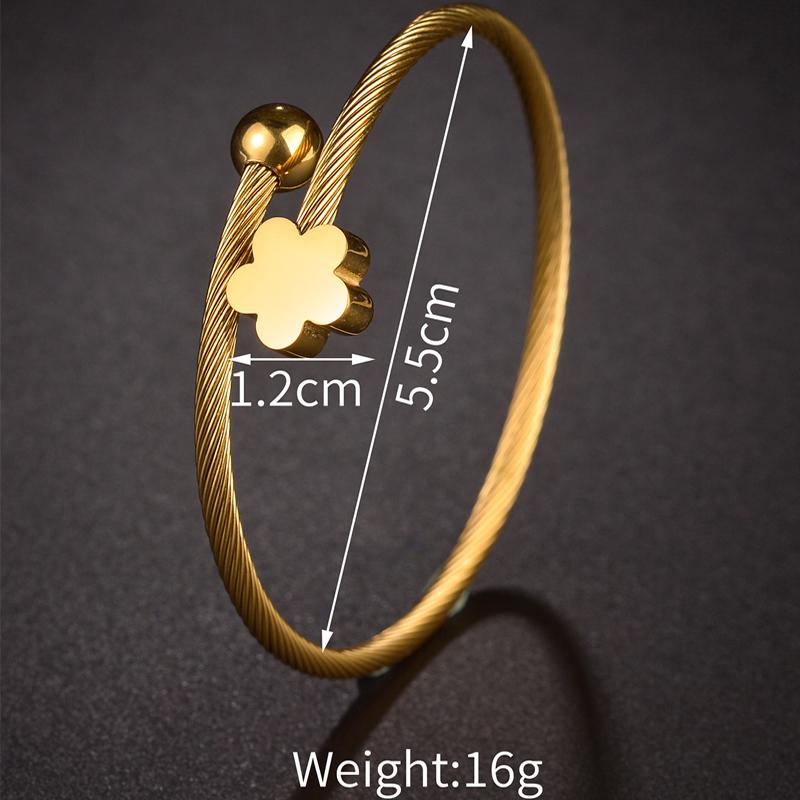 Atoztide New Open Bangle Bracelets for Women Stainless Steel Gold Color Adjustable Star Heart Bracelet Accessories Jewelry Gift
Atoztide New Open Bangle Bracelets for Women Stainless Steel Gold Color Adjustable Star Heart Bracelet Accessories Jewelry Gift