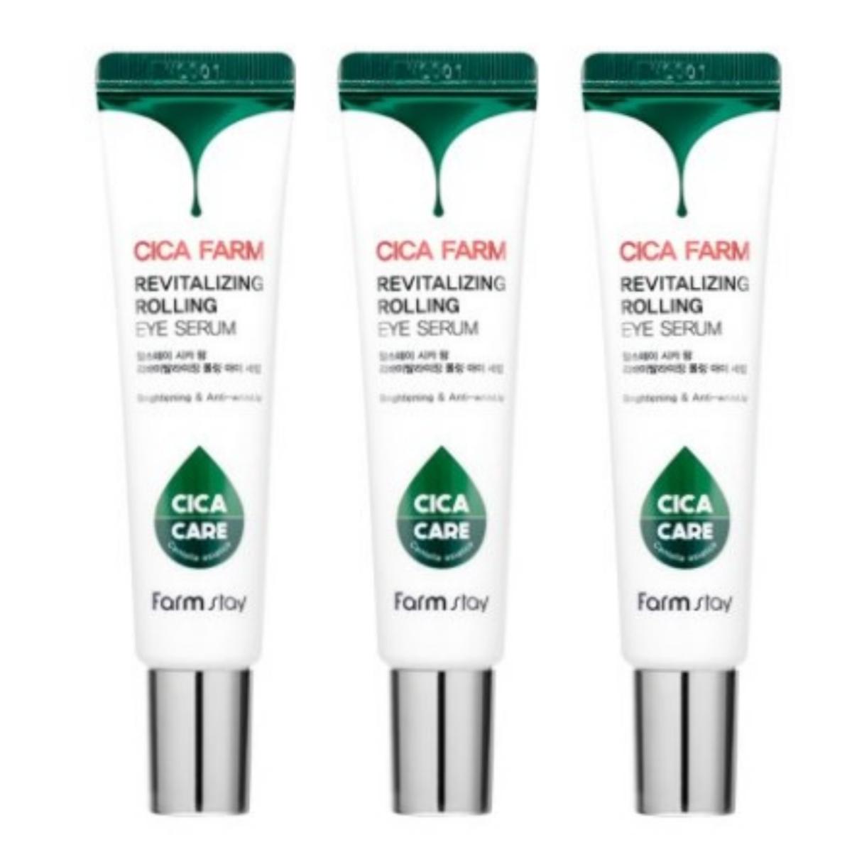 Farmstay Cica Farm Восстанавливающая сыворотка для век Rolling Eye 25 мл 25ml X 3PCS
Farmstay Cica Farm Восстанавливающая сыворотка для век Rolling Eye 25 мл 25ml X 3PCS