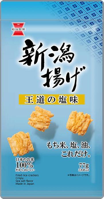 Iwatsuka Seika Niigata Age Rice with 77g x 12 bags (Fried Salt),
Iwatsuka Seika Niigata Age Rice with 77g x 12 bags (Fried Salt),