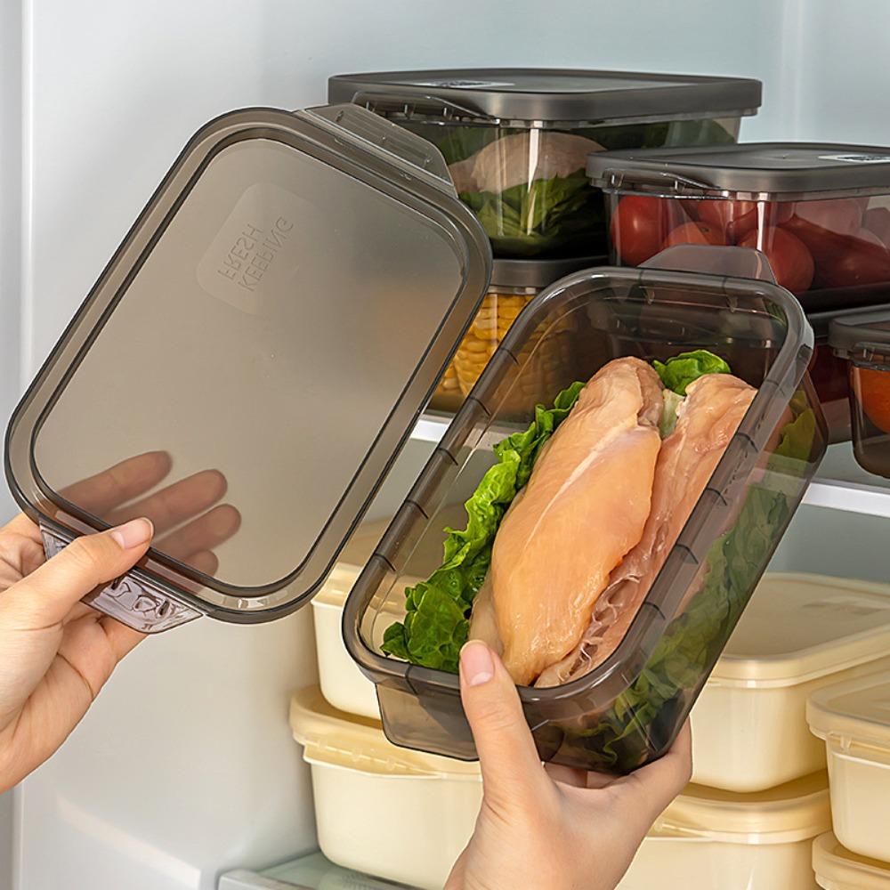Microwavable Food Sealed Plastic Box Transparent Food Storage Container Fresh-keeping Boxes Home
Microwavable Food Sealed Plastic Box Transparent Food Storage Container Fresh-keeping Boxes Home