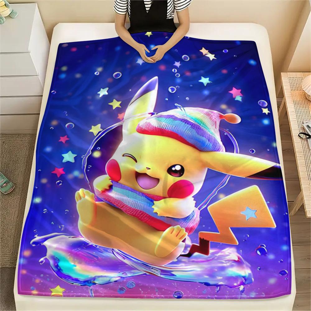 Pikachu Warm Soft Flannel Blanket Printed for Bedroom Sofa Couch and Travel.-TING 75x90cm
Pikachu Warm Soft Flannel Blanket Printed for Bedroom Sofa Couch and Travel.-TING 75x90cm