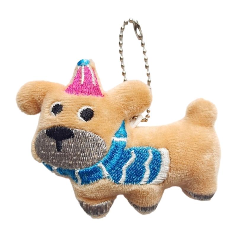 Artistic PP Cotton Filled Puppy Keychain Plush Toy with Detailing Charm for Bag Zippers and Personal Item Adornment
Artistic PP Cotton Filled Puppy Keychain Plush Toy with Detailing Charm for Bag Zippers and Personal Item Adornment