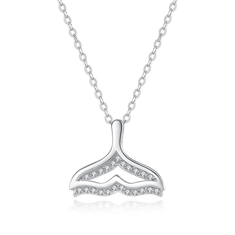 Ожерелье из стерлингового серебра 925 пробы с хвостом русалки Нишевая подвеска
Ожерелье из стерлингового серебра 925 пробы с хвостом русалки Нишевая подвеска