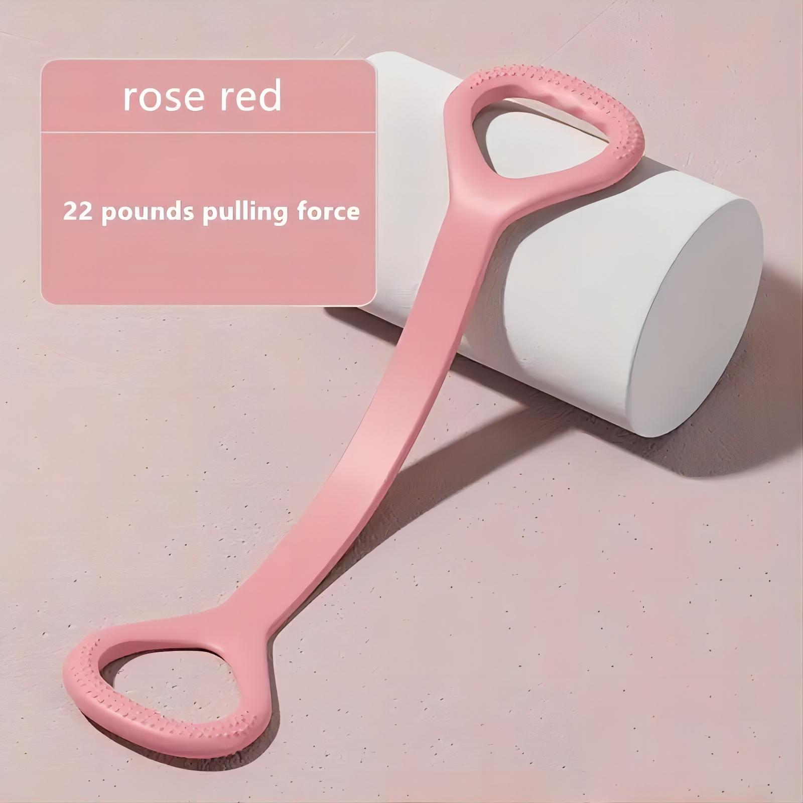 New 8-Character Puller Elastic Belt for Women Home Yoga Fitness Open Shoulder Back Stretcher Beauty Equipment Pink
New 8-Character Puller Elastic Belt for Women Home Yoga Fitness Open Shoulder Back Stretcher Beauty Equipment Pink