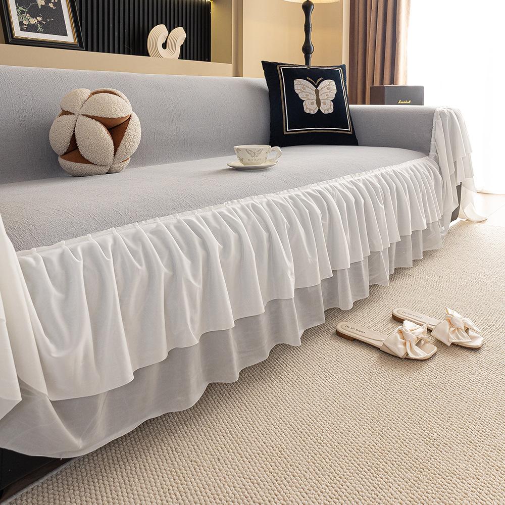 1PC Sofa Cover French New Solid Color Cream Wind All-inclusive Chenille Anti-cat Scratch Universal in All Seasons 180X130CM
1PC Sofa Cover French New Solid Color Cream Wind All-inclusive Chenille Anti-cat Scratch Universal in All Seasons 180X130CM