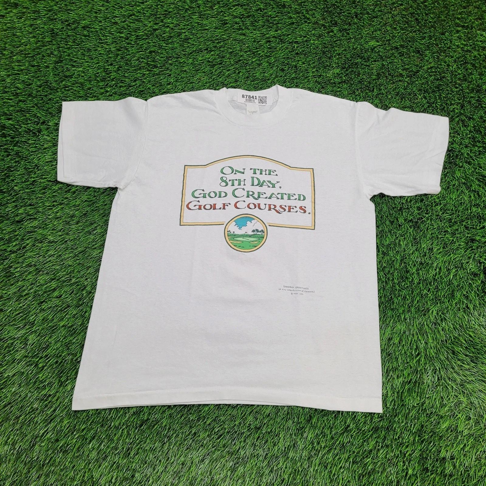 Vintage 90s Funny Golf Shirt M/L 20x24 White Fun-Wear Slogan L
Vintage 90s Funny Golf Shirt M/L 20x24 White Fun-Wear Slogan L