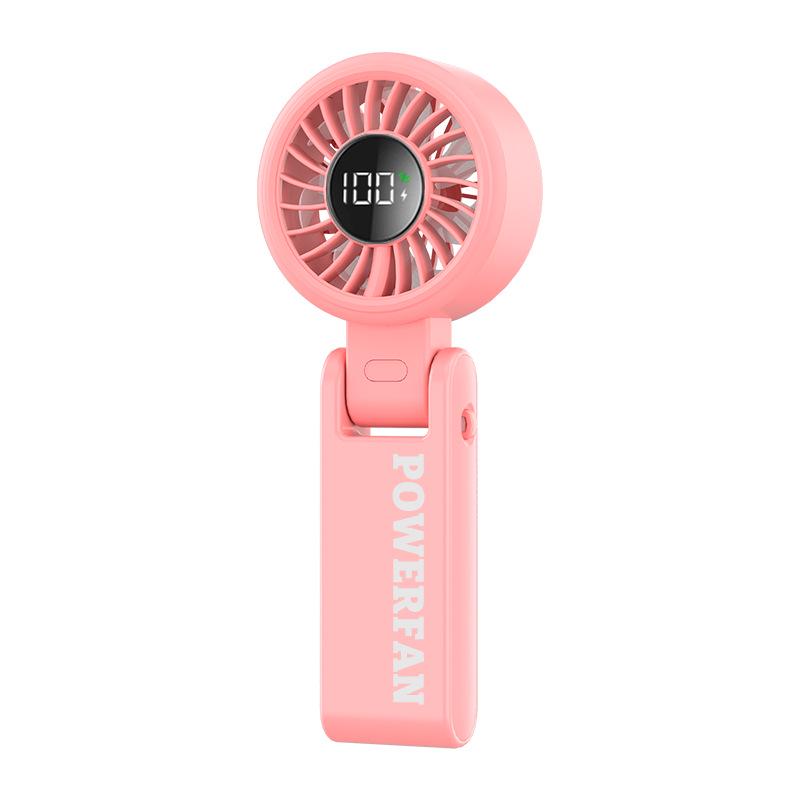 Rechargeable Folding Handheld Fan with Digital Display, Strong Wind, Long Battery Life, and Lanyard for Desktop Use English Color Box рожевий
Rechargeable Folding Handheld Fan with Digital Display, Strong Wind, Long Battery Life, and Lanyard for Desktop Use English Color Box рожевий