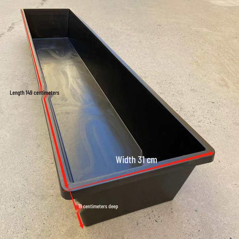 Large Capacity Flat-Bottomed Trough for Sheep, Pigs, and More: Perfect for Feeding, Planting, or Raising Fish and Turtles
Large Capacity Flat-Bottomed Trough for Sheep, Pigs, and More: Perfect for Feeding, Planting, or Raising Fish and Turtles