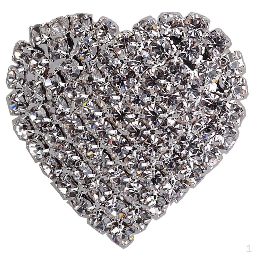 Silver Alloy Crystal Rhinestone Heart Ring Wedding Engagement Adjustable
Silver Alloy Crystal Rhinestone Heart Ring Wedding Engagement Adjustable