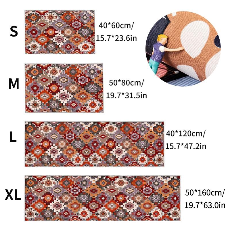 Коврик для кухни, длинный мягкий коврик для гостиной, коврик для входа в ванную, нескользящие ковры, декоративные коврики для спальни разных размеров 50 x80cm
Коврик для кухни, длинный мягкий коврик для гостиной, коврик для входа в ванную, нескользящие ковры, декоративные коврики для спальни разных размеров 50 x80cm