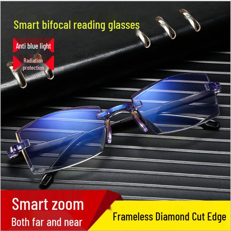 Безрамочные умные очки для чтения с автофокусом, европейский и американский стиль, защита от синего света и радиации, минималистичный дизайн. 200 Black
Безрамочные умные очки для чтения с автофокусом, европейский и американский стиль, защита от синего света и радиации, минималистичный дизайн. 200 Black