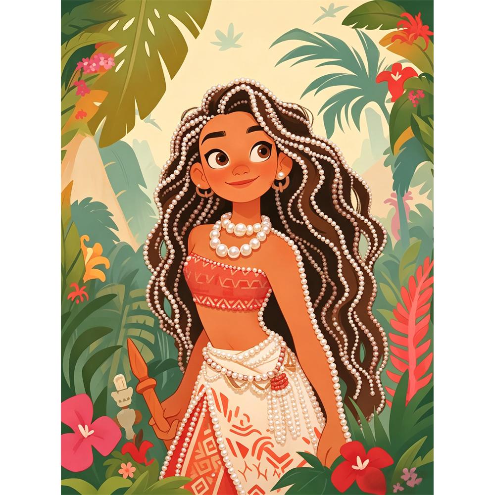 Disney Pearl Painting Moana DIY Pearl Art Painting Pearl Gem Painting Pictures Crafts Special Shape Home Wall Decoration 30x40
Disney Pearl Painting Moana DIY Pearl Art Painting Pearl Gem Painting Pictures Crafts Special Shape Home Wall Decoration 30x40