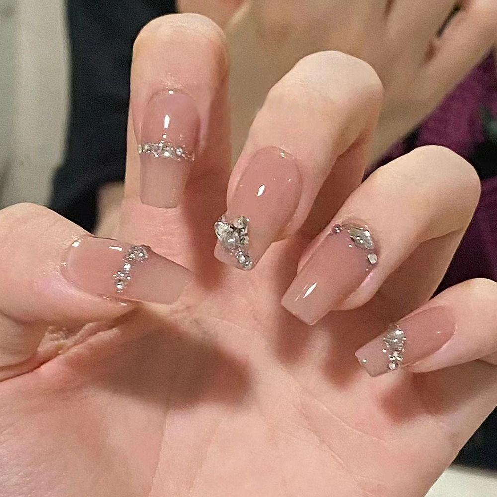 Square Head French Fake Nails Wearable Manicure T-shape Nail Tips Ballerina False Nail Women
Square Head French Fake Nails Wearable Manicure T-shape Nail Tips Ballerina False Nail Women