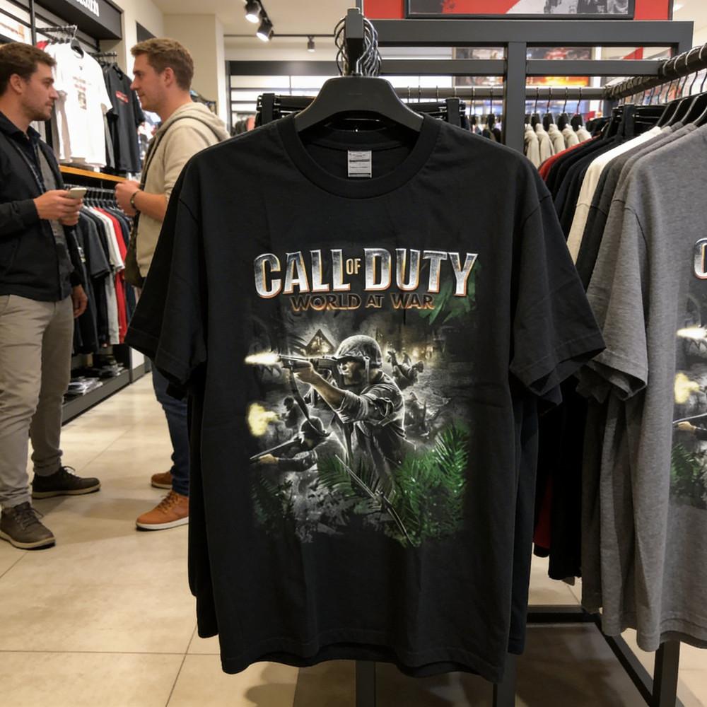 Call of Duty World at War TShirt Classic FPS Gamer Tee Unisex S5XL Unisex T-Shirt XXXL
Call of Duty World at War TShirt Classic FPS Gamer Tee Unisex S5XL Unisex T-Shirt XXXL