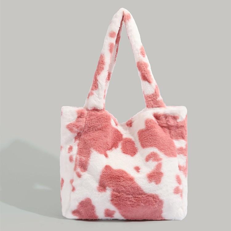 Autumn and Winter Bags for Women 2024 New Plush Bag Large Capacity Shoulder Bucket Bag Plush Tote Bag Simple Handbag Pink White
Autumn and Winter Bags for Women 2024 New Plush Bag Large Capacity Shoulder Bucket Bag Plush Tote Bag Simple Handbag Pink White
