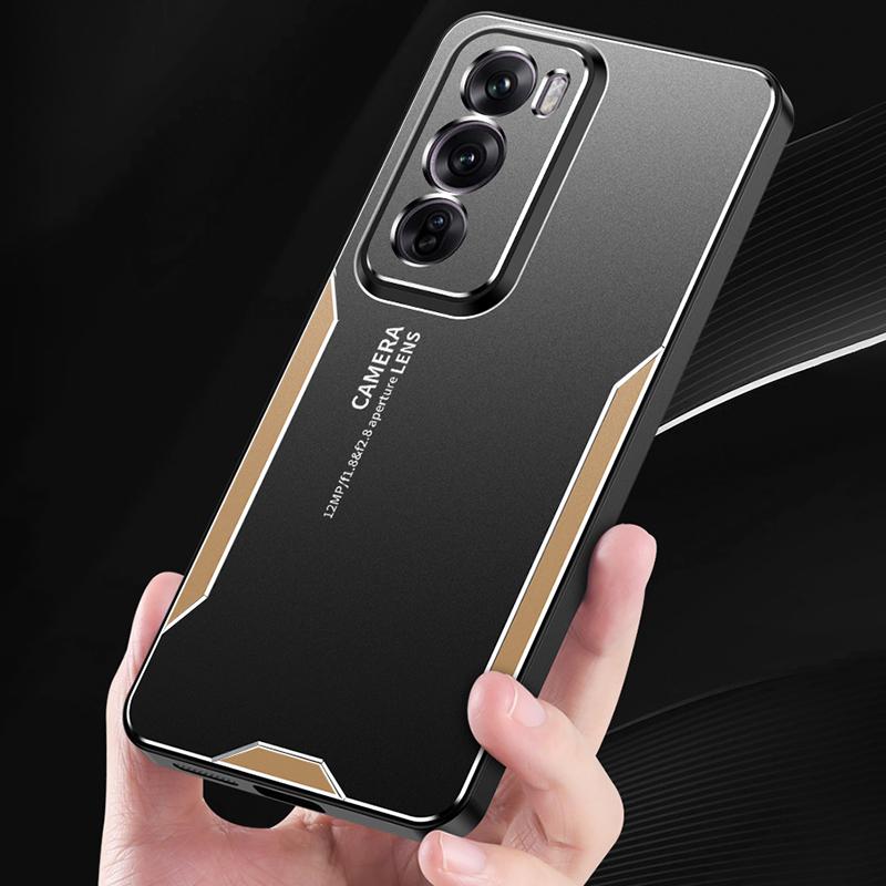 For Oppo Reno12 Pro 5G (Global) Case Aluminium Alloy Back Protective Phone Cover Silver
For Oppo Reno12 Pro 5G (Global) Case Aluminium Alloy Back Protective Phone Cover Silver