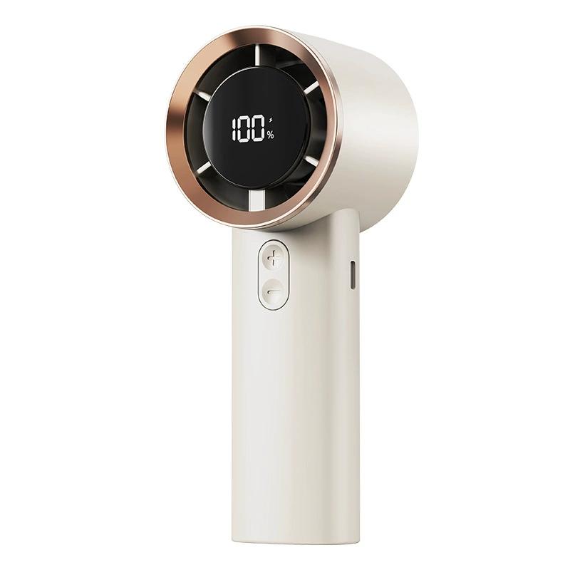 Mini ventilador de mano portátil USB recargable con pantalla digital para exteriores
Mini ventilador de mano portátil USB recargable con pantalla digital para exteriores