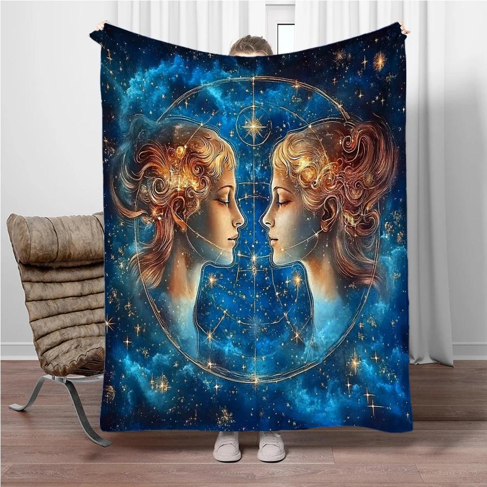 12 Constellation Blanket Flannel Children Warm Soft Blankets for Sofa Bed Cover Blanket Suitable for Birthday Souvenir Gifts 75x90cm
12 Constellation Blanket Flannel Children Warm Soft Blankets for Sofa Bed Cover Blanket Suitable for Birthday Souvenir Gifts 75x90cm