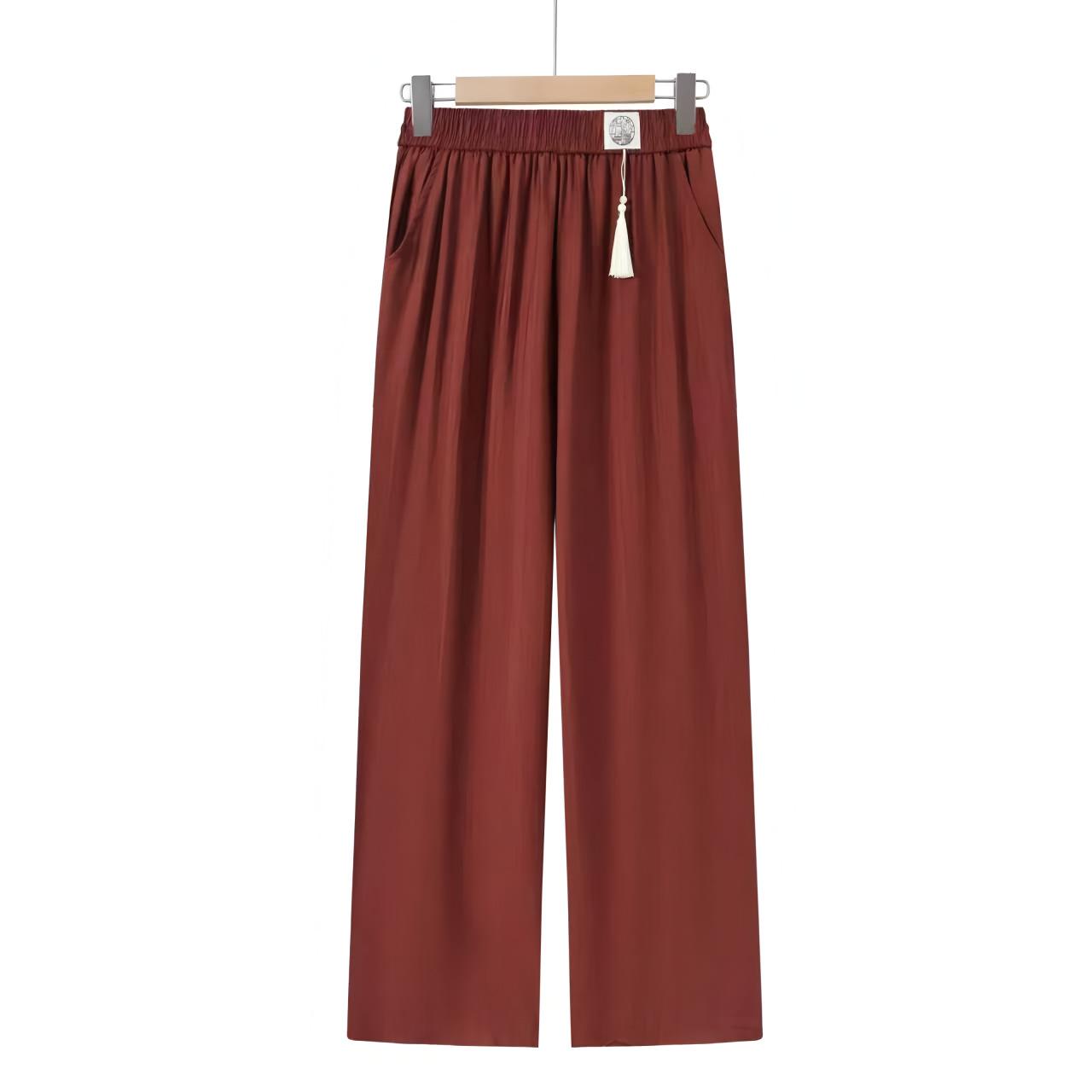 Stretchy Waist Plus Size Casual Pants for Older Women - Multiple Colors 5XL вино красного
Stretchy Waist Plus Size Casual Pants for Older Women - Multiple Colors 5XL вино красного