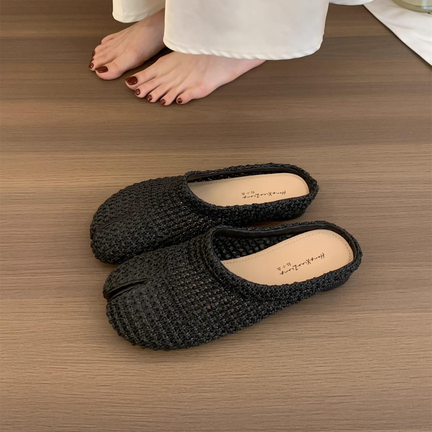 Niche design sense breathable woven bag head half slippers women s summer wear split-toed pig s trotters sandals soft flat-soled Muller shoes 40 чорний
Niche design sense breathable woven bag head half slippers women s summer wear split-toed pig s trotters sandals soft flat-soled Muller shoes 40 чорний
