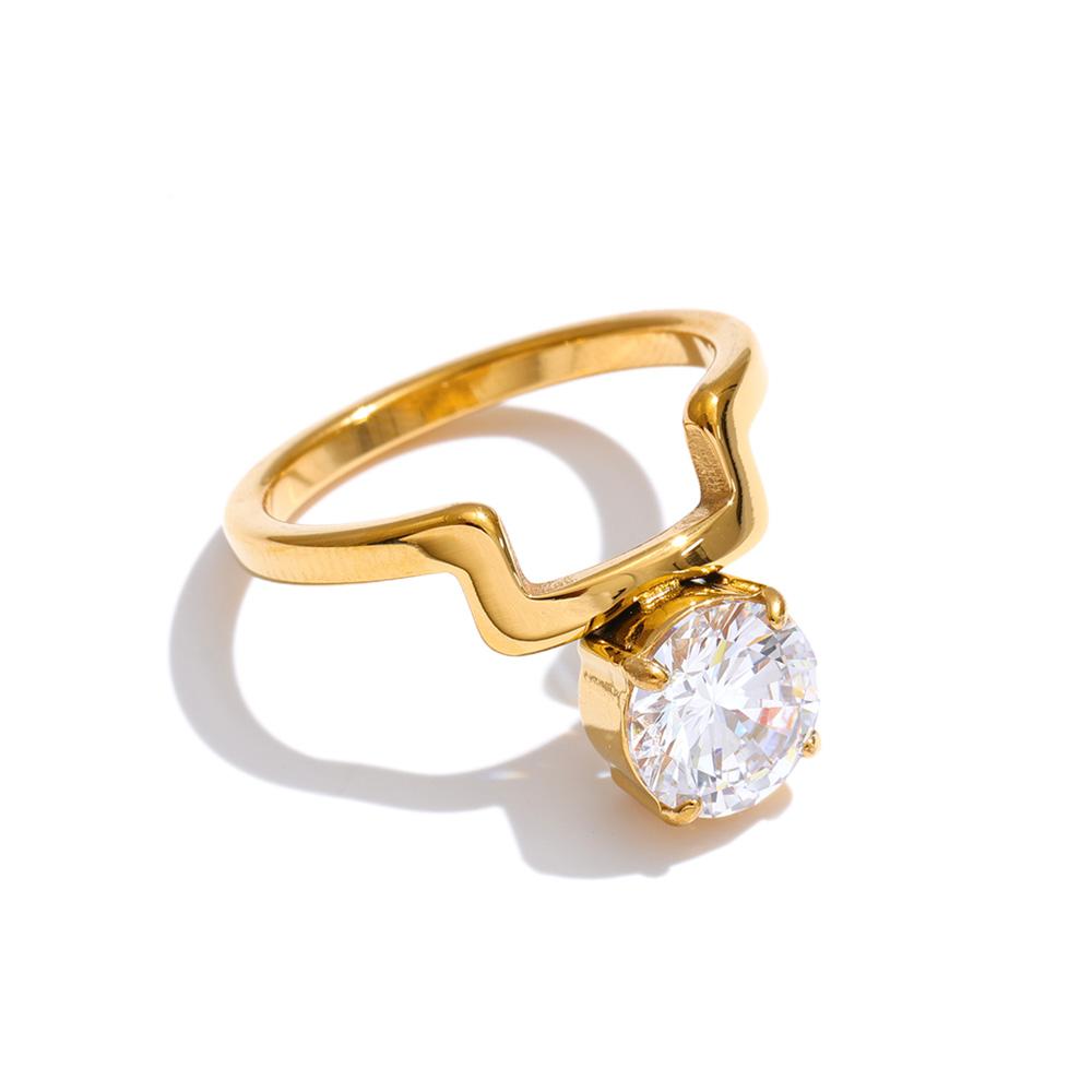 Yhpup Size 678 AAA Shiny Cubic Zirconia Golden Ring Stainless Steel Trendy New Arrivals 2026 Finger Jewelry 8
Yhpup Size 678 AAA Shiny Cubic Zirconia Golden Ring Stainless Steel Trendy New Arrivals 2026 Finger Jewelry 8
