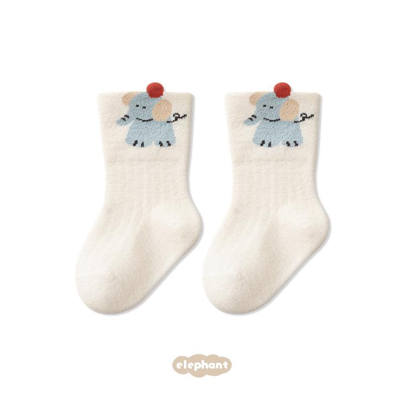 Thick Warm Coral Fleece Baby Mid-Calf Socks - Breathable, Boneless for Autumn/Winter L 3-5 Years
Thick Warm Coral Fleece Baby Mid-Calf Socks - Breathable, Boneless for Autumn/Winter L 3-5 Years