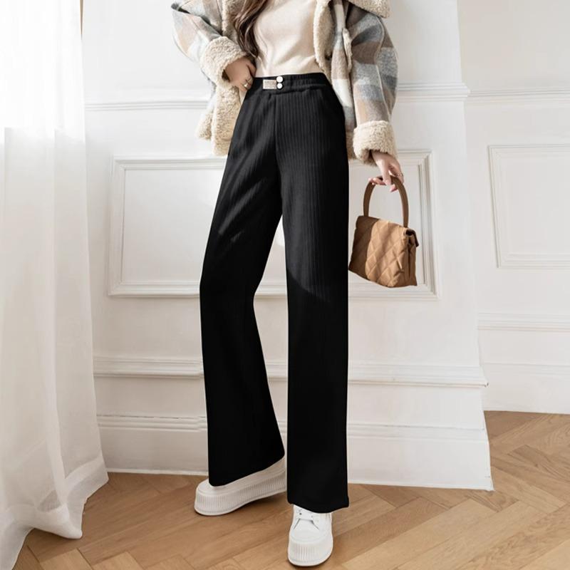 Petite Beige Fleece Chenille Wide-Leg Pants - Women’s High-Waisted Slim-Fit, Autumn/Winter Casual Straight-Leg XS-150 L (111-120 lbs)
Petite Beige Fleece Chenille Wide-Leg Pants - Women’s High-Waisted Slim-Fit, Autumn/Winter Casual Straight-Leg XS-150 L (111-120 lbs)
