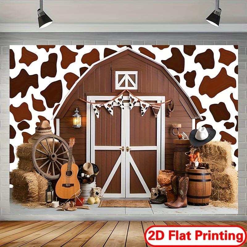 Western Cowboy Barn Tapestry Country Farmhouse Decor Rustic Ranch Theme Party Backdrop Guitar Hay Bale Boot Hat Wall Hanging 74x94cm(29x37in)
Western Cowboy Barn Tapestry Country Farmhouse Decor Rustic Ranch Theme Party Backdrop Guitar Hay Bale Boot Hat Wall Hanging 74x94cm(29x37in)