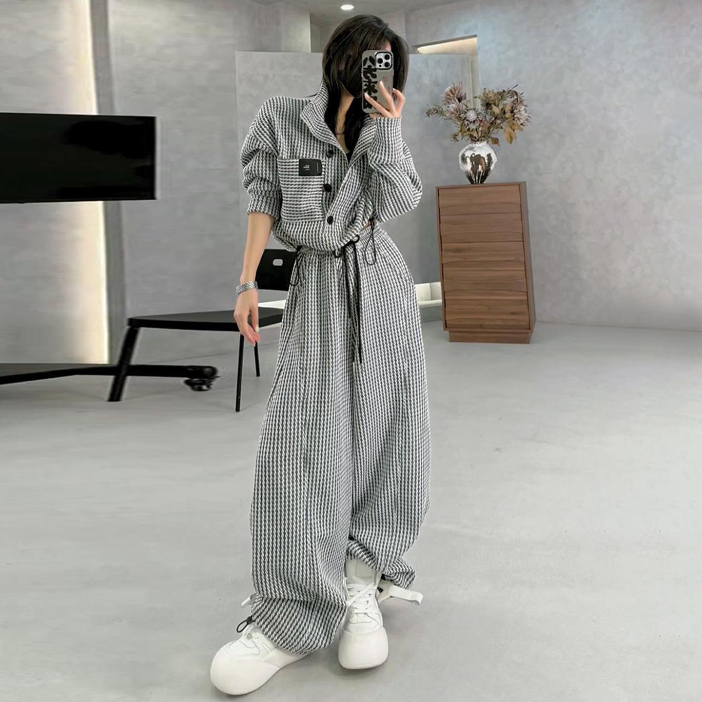 2026 Trendy Women s Casual Sportswear Set: Jackets, Tops & Wide-Leg Pants L
2026 Trendy Women s Casual Sportswear Set: Jackets, Tops & Wide-Leg Pants L